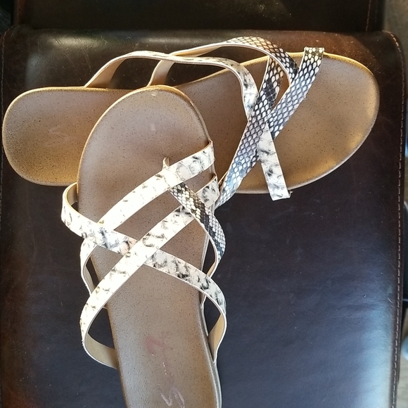 7 For All Mankind Shoes - Seven 7 Womens Melbourne Slide Sandals sz 8 preowned